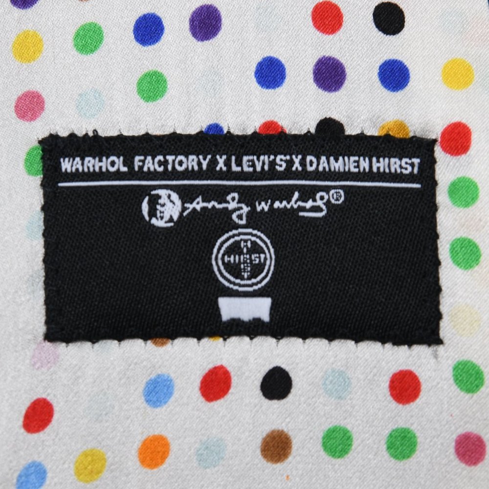 Warhol Factory X Damien Hirst X Levi's Denim Vest - Picture 5 of 11
